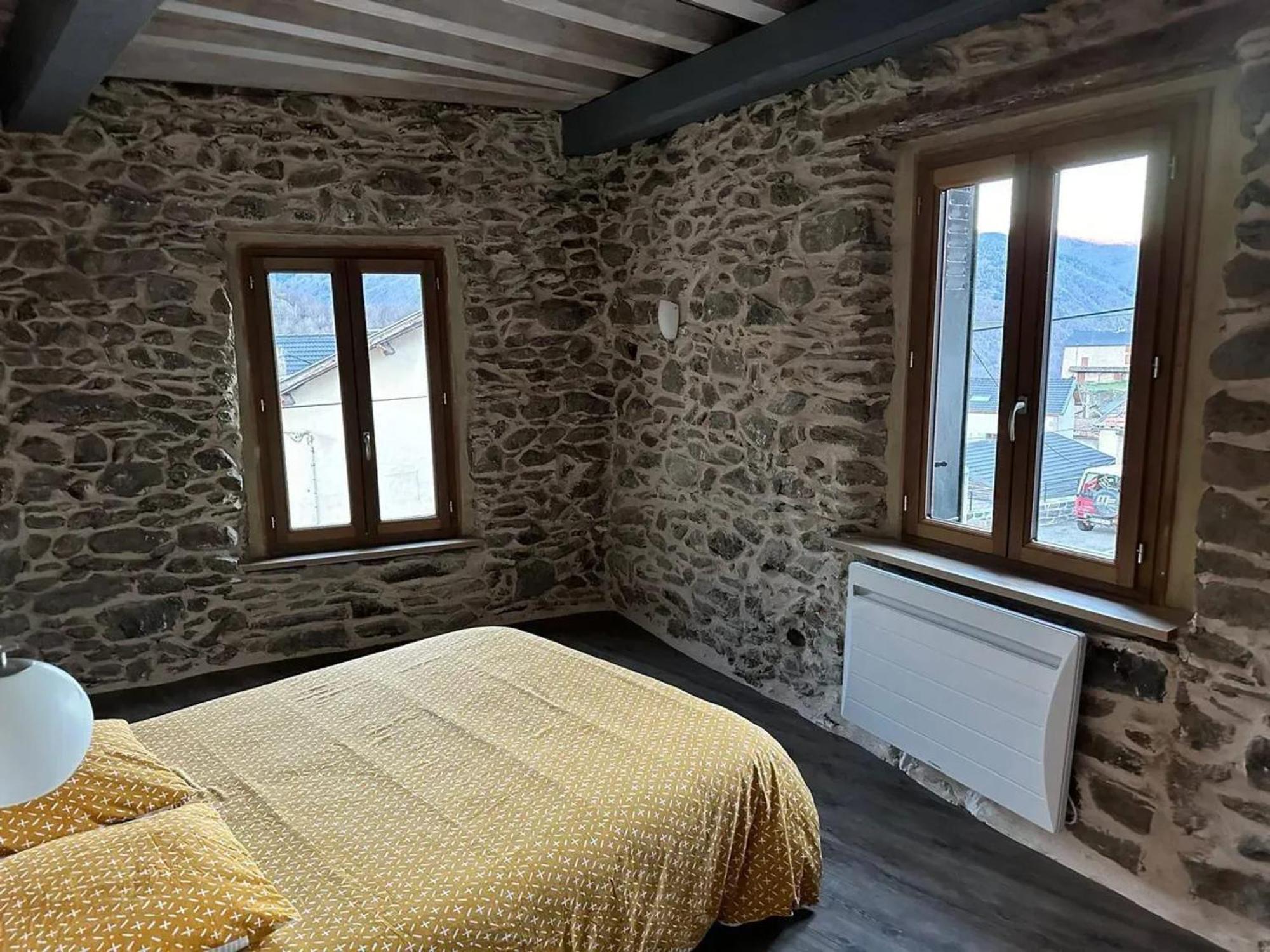 Chalet Confortable A Ascou Avec Vue Sur La Montagne Exterior foto